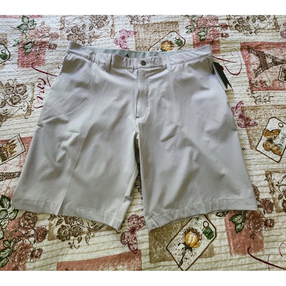 Adidas Men's Woven Golf‎ Shorts Size 40 x 8.5" Grey 2 ADVR0838 - Picture 4 of 10